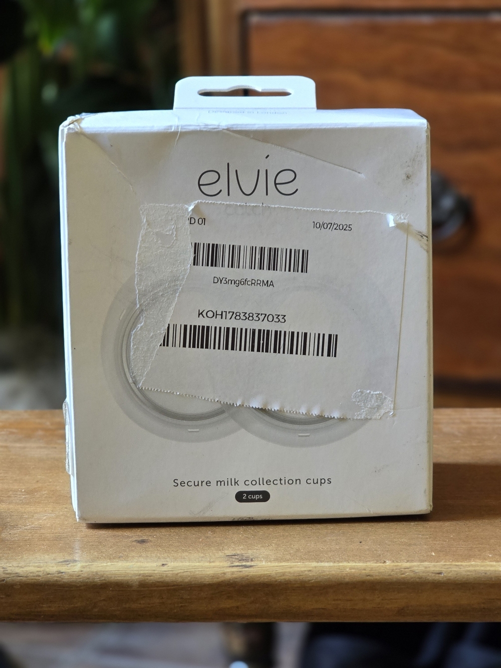 Elvie Catch Milk Collection Cups - White